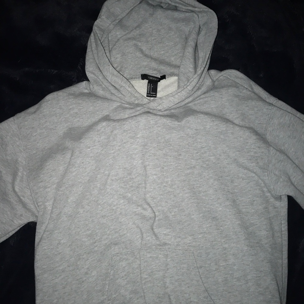 Forever 21 grey hoodie